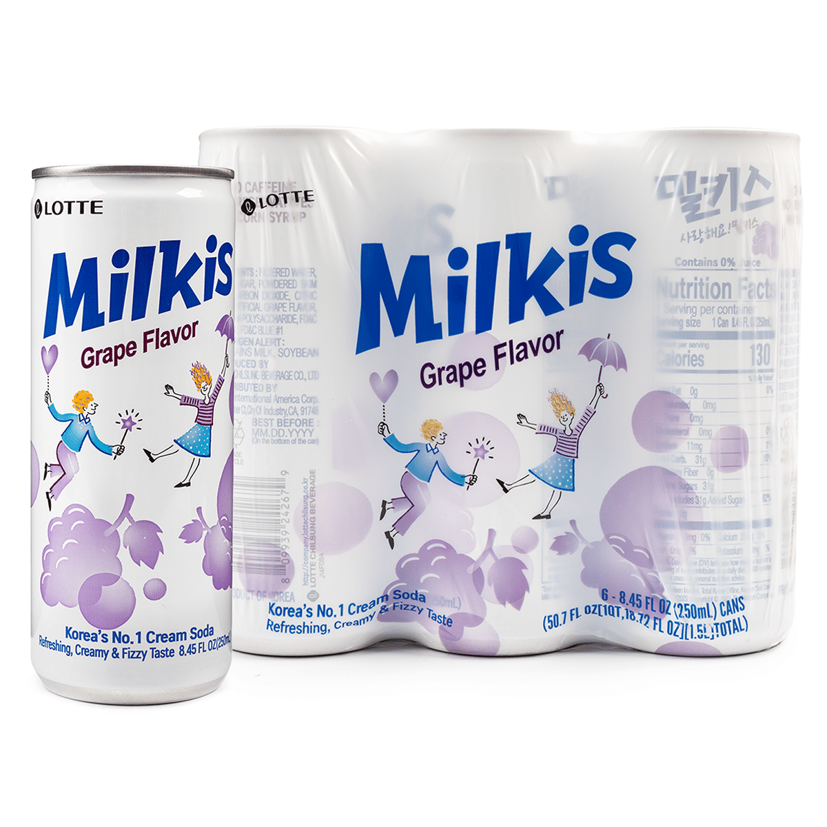 Lotte Milkis Grape Flavor